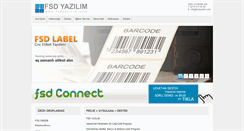 Desktop Screenshot of fsdyazilim.com
