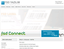 Tablet Screenshot of fsdyazilim.com